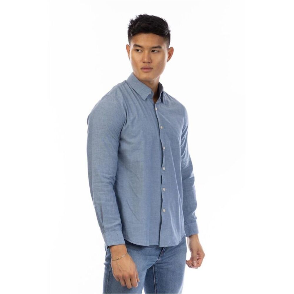 Peter Werth Mens Harlan Collared Shirt / Indigo